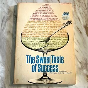 1967 The Sweet Taste of Success Collection of Celebrity Desserts
